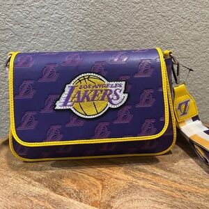 Lakers Loungefly crossbody